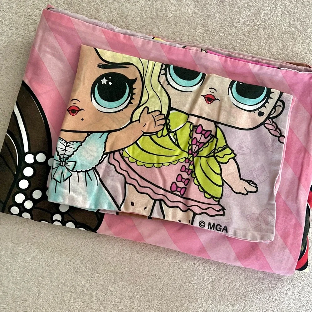 L.O.L. Surprise Doll Duvet and Pillow Cover Set